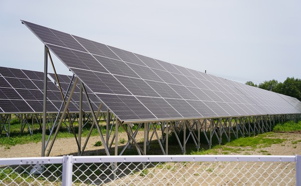 新たな太陽光発電所が完成間近です！