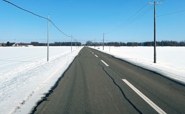 最長寒波にも負けない！十勝地方は雪が少ないです