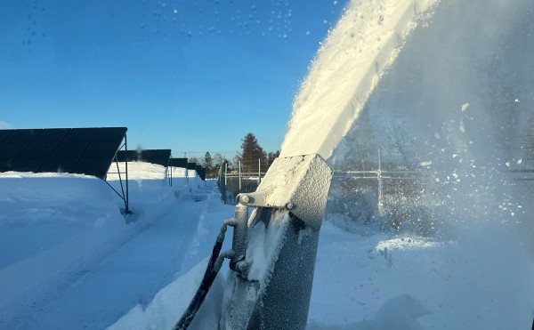 ホントに雪が降りません…